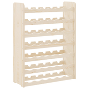 vidaXL Wine Rack 67.5x25x87 cm Solid Wood Pine Lucy And Phil Academy Lucy And Phil Academy