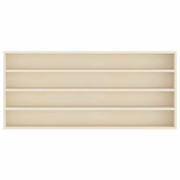 vidaXL Wooden Collector's Display Case Brown 80 x 8.5 x 36 cm Plywood Lucy And Phil Academy Lucy And Phil Academy