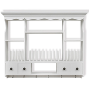 vidaXL Wooden Kitchen Wall Cabinet White Lucy And Phil Academy Lucy And Phil Academy