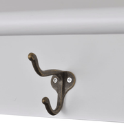 vidaXL Wooden Kitchen Wall Cabinet with Glass Door White Lucy And Phil Academy Lucy And Phil Academy