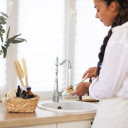 Wooden Dish Brush with Replaceable Head